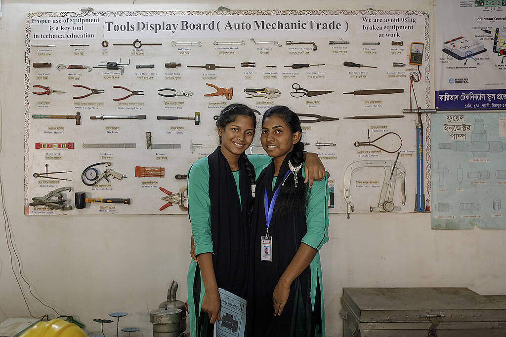 Das Vocational Training Center der Caritas in Bangladesch, eines der Projektbeispiele der Sternsingeraktion 2026