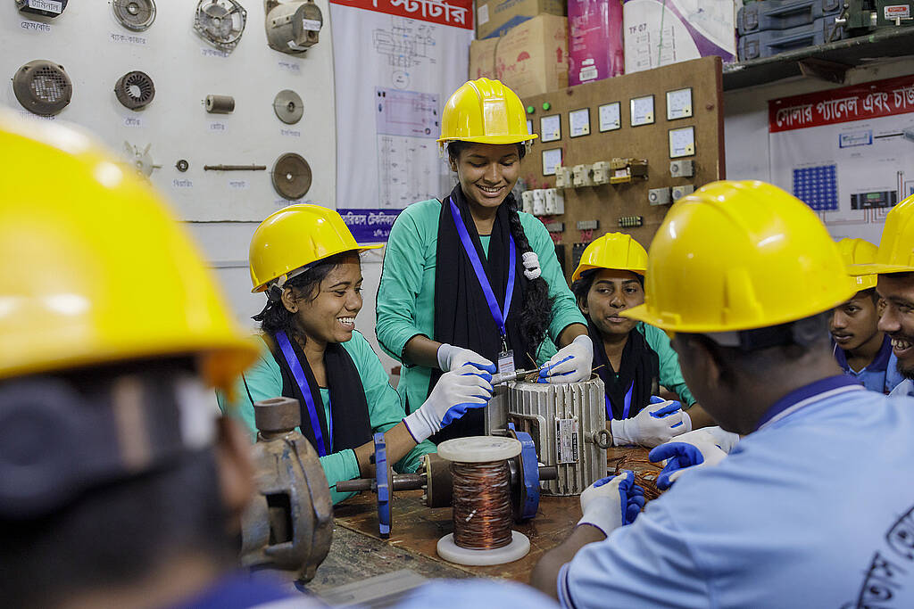 Das Vocational Training Center der Caritas in Bangladesch, eines der Projektbeispiele der Sternsingeraktion 2026